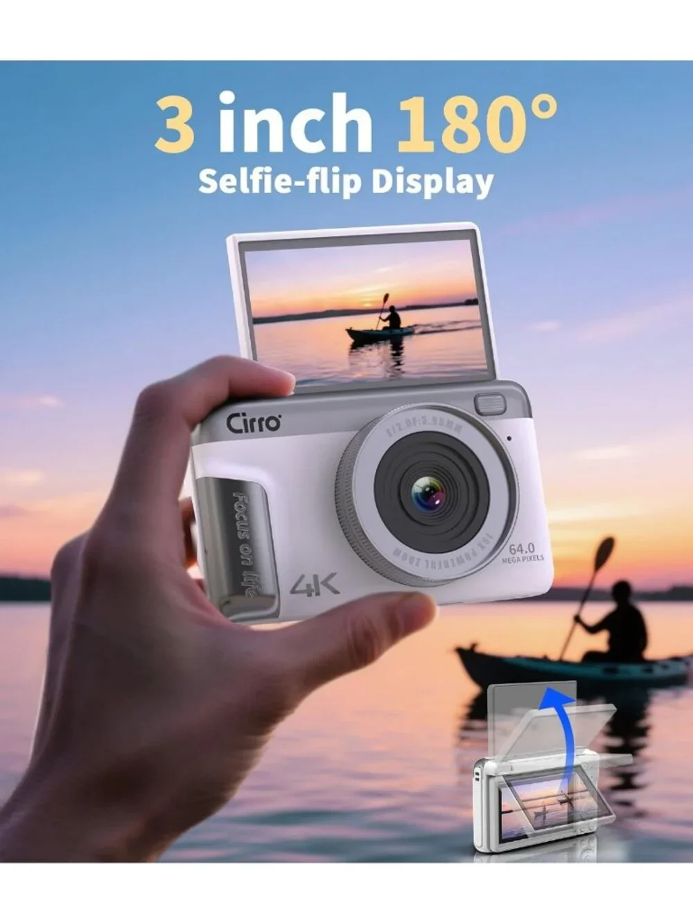 4K Digital Camera 21MP CMOS | 3